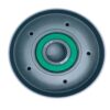 Polia Correia Alternador Gol Golf Polo Saveiro SpaceFox Linha VW 8v - Imagem 5